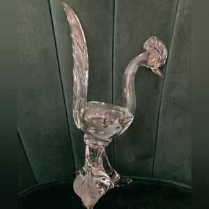 Roadrunner, Blown Glass, 12”” tall